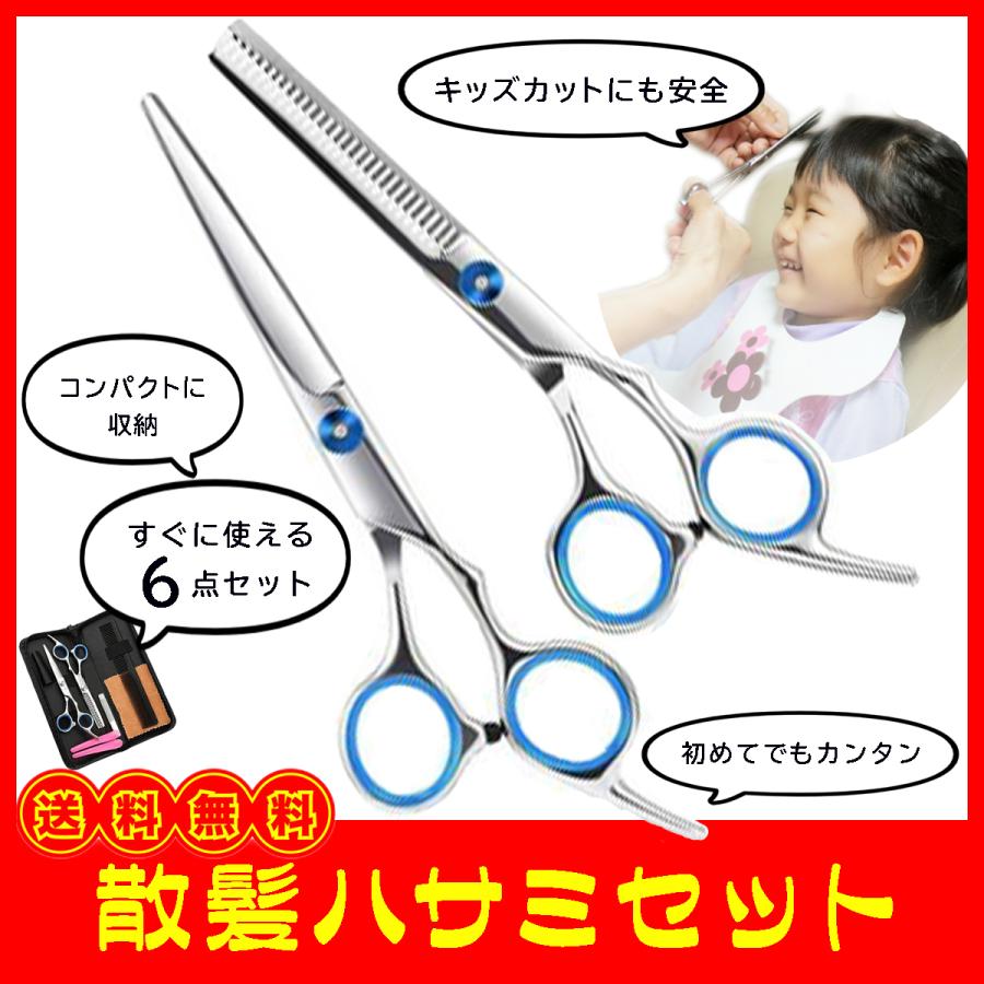 散髪用 ハサミ すき バサミ ヘア セルフ カット 自宅 が 床屋 美容室