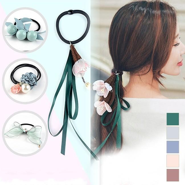 ヘアアクセサリー ヘアゴム ヘアアレンジ まとめ髪 カジュアル キレイ 大人可愛い 上品 艶やか リボン フラワー ビジュー オフィス ｏｌ 旅行 Acc45 Acc45 ライバルはデパートgracefulsmile 通販 Yahoo ショッピング