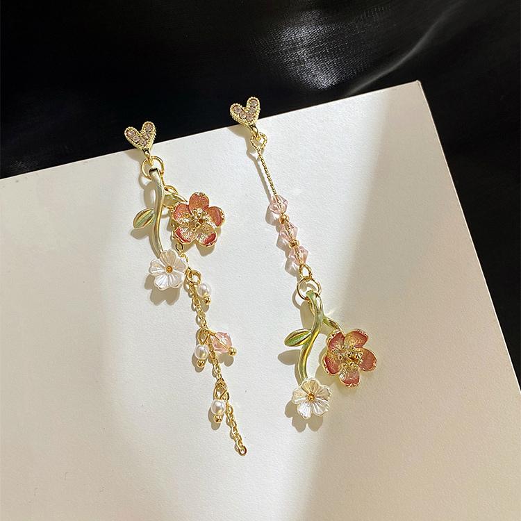 アクセサリー 小物 ジュエリー ピアス お花 フラワー パール ビジュー チャーム 揺れる 大人可愛い ハート ゴールド ホワイト ピンクリモート 母親 Acm12 Acm12 ライバルはデパートgracefulsmile 通販 Yahoo ショッピング
