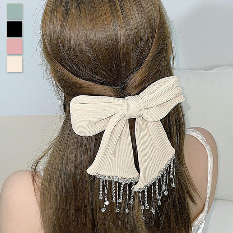 バレッタ アクセサリー ジュエリー アクセ ヘアアクセサリー ヘアアクセ ヘアアレンジ バレッタ プリーツ ビジュー ピンク グリーン イベント Acx38 Acx38 ライバルはデパートgracefulsmile 通販 Yahoo ショッピング