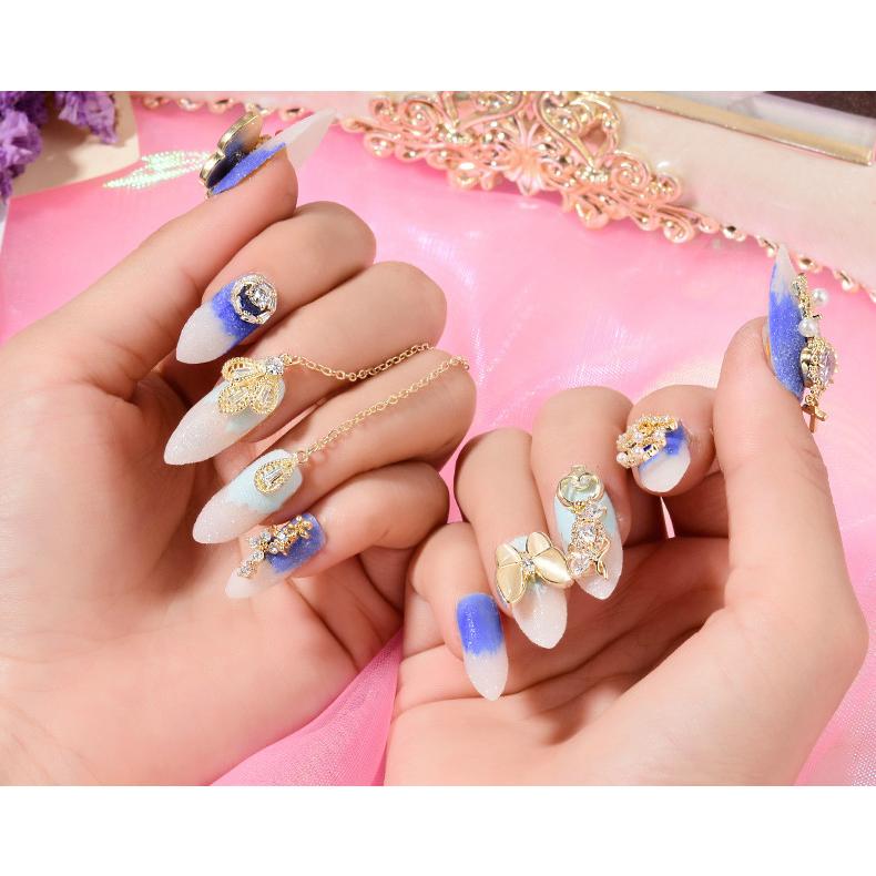 ネイルジュエリー ネイルパーツ ビジュー デコパーツ セット 福袋 ワンポイント ビジュー 蝶々 花 フラワー チェーン ハート Aea75 Aea75 ライバルはデパートgracefulsmile 通販 Yahoo ショッピング