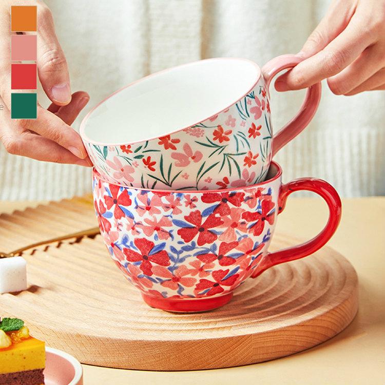 全品pアップ中 マグカップ かわいい ティーカップ おしゃれ コーヒーカップ お花 フラワー 大人可愛い キッチン用品 食器 お茶用品 華やか Ahk86 Ahk86 ライバルはデパートgracefulsmile 通販 Yahoo ショッピング