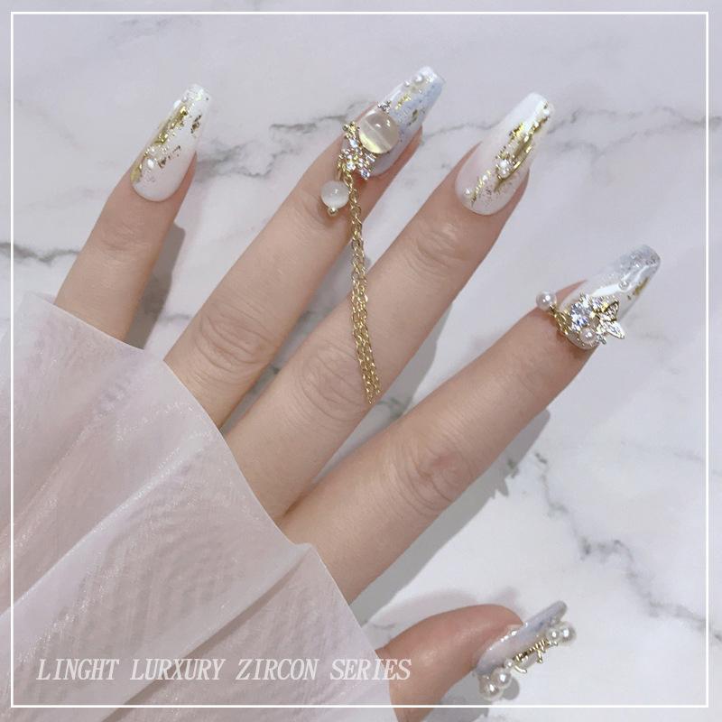 ネイル ネイルシール パーツ デコパーツ セルフネイル 春ネイル キラキラ ビジュー くま ウサギ リボン 星 パール チェーン Ahw23 Ahw23 ライバルはデパートgracefulsmile 通販 Yahoo ショッピング