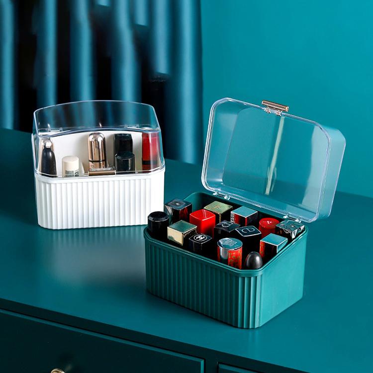 お気にいる 卒業式 卒園式 入学式 入園式 ママ 美容 コスメ 香水 メイク道具 ケアグッズ メイクボックス 収納ボックス リップ収納 区分け 蓋付 レディース Ahz29 驚きの値段 Www Aqtsolutions Com