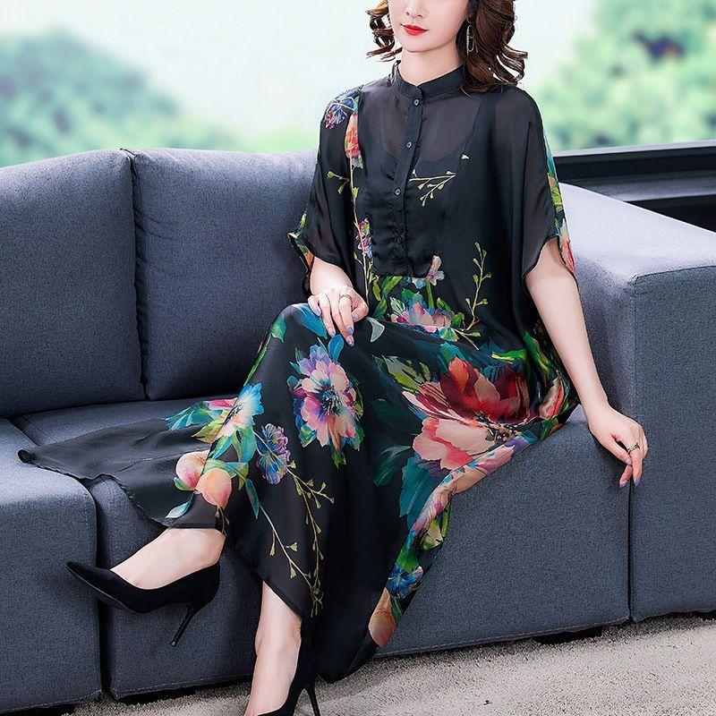 上質で快適 ワンピース 花柄 5分袖 シースルー 透け感 ロングワンピース 絵画風 ふんわり ミセス お出かけ 上品 きれいめ お出かけファッション Cmb17 Cmb17 ライバルはデパートgracefulsmile 通販 Yahoo ショッピング 最高の Www Doctor Plan Com