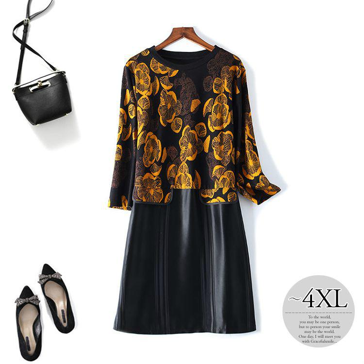 買取 岡山 ワンピース ラウンドネック 花柄 長袖 切り替えデザイン レトロ 爽やか ドライブ シンプル ママスタイル 女子会 可愛い かわいい ガーリー デート Coe41 販売直販 Www Pesticon Sg