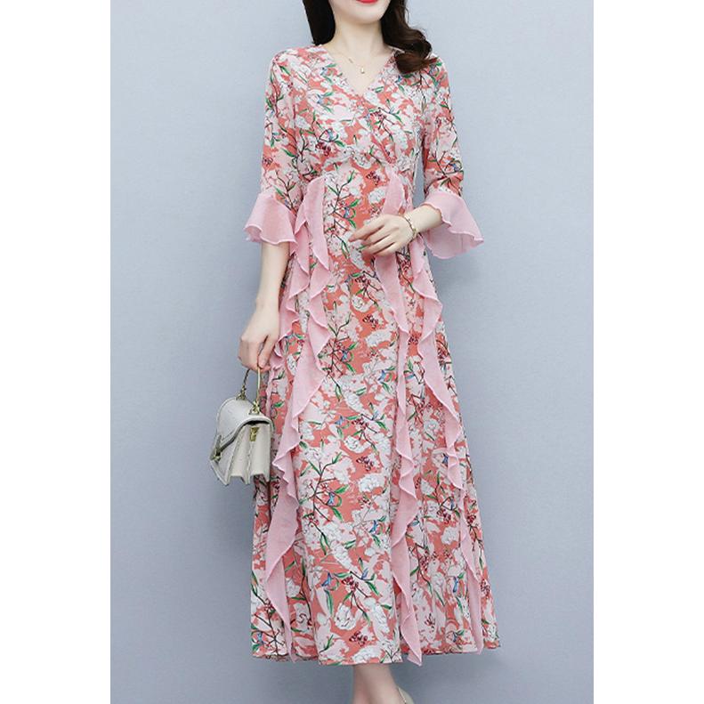 70 Off パーティー 結婚式 服装 ワンピース 春 半袖 レディース きれいめ おしゃれ カシュクール フリル 花柄 蝶々 バタフライ エアリー 可憐 女子会 Crc08 ワンピース サイズ Xl Mail Yogasuppliers Com