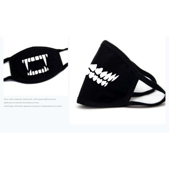 冷感 マスク オシャレ シルク 洗える 柄 口 歯 牙 顔 くま 熊 シック クール ひげ アニマル シンプル お洒落 お返し Msc78a Msc78a ライバルはデパートgracefulsmile 通販 Yahoo ショッピング
