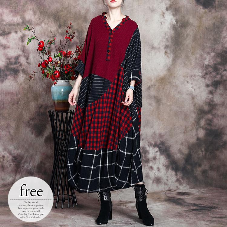 純正未使用品 ワンピース レディース ロング丈 チェック 総柄 個性的 おしゃれ 大人スタイル クール レッド ブラック レディース 魅力的 ミセス デート Oix25 Oix25 ライバルはデパートgracefulsmile 通販 Yahoo ショッピング 割引価格購入 Encuestas Goberna Pe