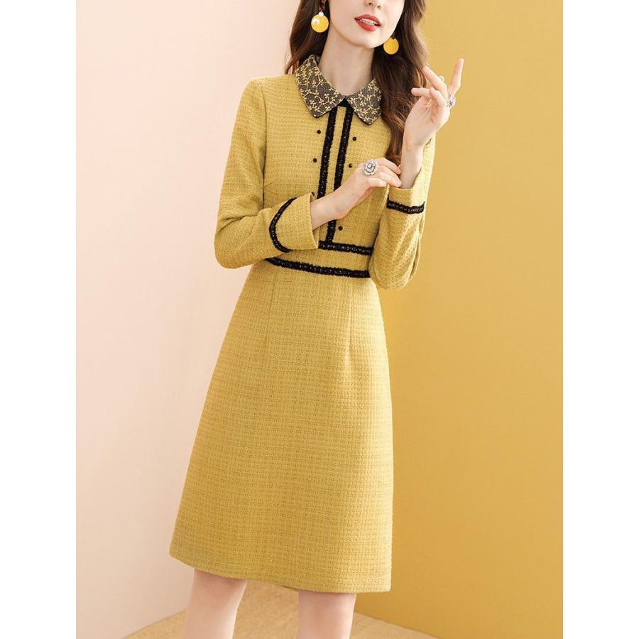 売り尽くし価格 ワンピース 襟付き ファスナー イエロー クラシックコンサート 可憐 ゴージャス 派手 芸術鑑賞 女子会 きれいめ ホテル リゾート 食事会 Rcs25 Rcs25 ライバルはデパートgracefulsmile 通販 Yahoo ショッピング クーポン配布中 交換無料