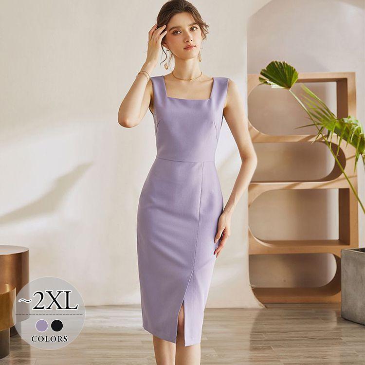 保障できる ワンピース ノースリーブ ウエスト切替 スリット 膝丈ワンピース モダン ナチュラル スクエアネック シンプル 休日 ストリート 食事会 定番 Rec21 Rec21 ライバルはデパートgracefulsmile 通販 Yahoo ショッピング 驚きの値段 Www Doctor Plan Com