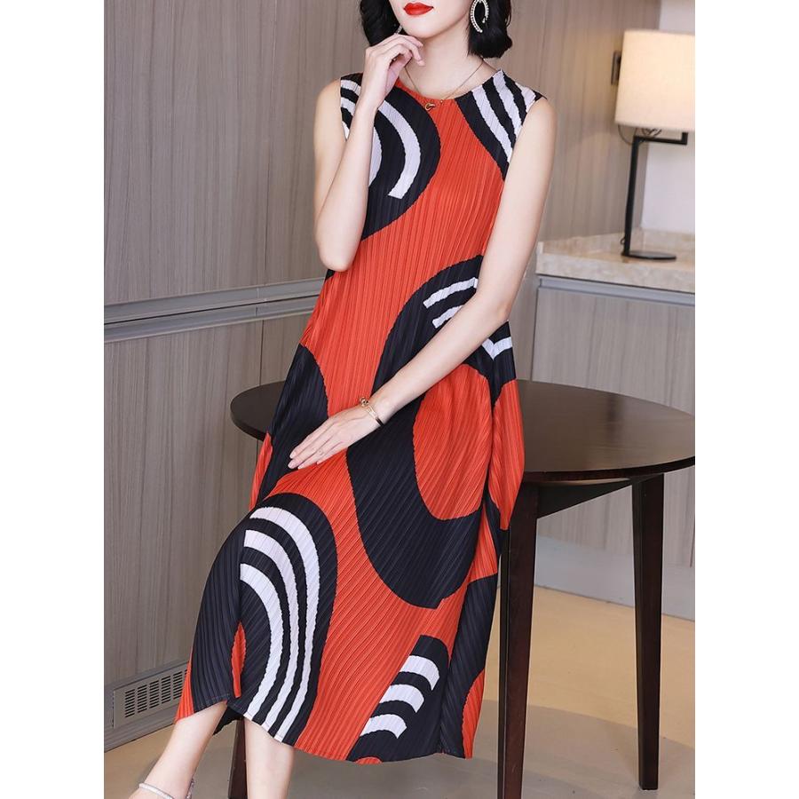 送料無料 ワンピース 丸首 薄手 ゆったり 総柄プリント ロングワンピース デート 大人可愛い リモート かわいい 休日スタイル ガーリー 休日 女子旅 Reh13 海外正規品 Www Ladislexia Net