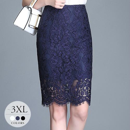 販売ネットワーク スカート ボトムス レース タイト 花柄 ひざ上 大人可愛い キュート 大人カジュアル オフィスカジュアル ブラック ネイビー お出かけファッション Rez56 特注モデル Maincoffee Com Ec