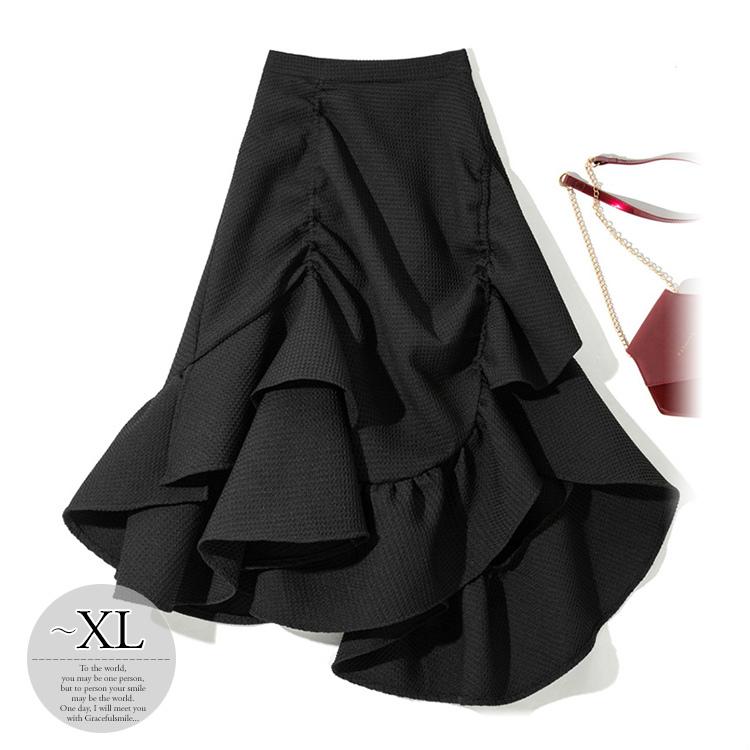 人気のファッションブランド 主役級 個性的 チャック アシンメトリー 大きいサイズ レディース Aライン フレア ロング スカート 大人スタイル ファッション Rgo22 気品 上品 エレガント ひざ丈スカート サイズ M Blog Runnics Com