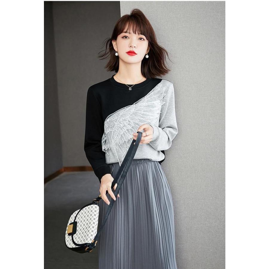 Tシャツ ラウンドネック アシンメトリー 個性的 ディナー 休日 大人可愛い フェミニン ガーリー カジュアル 学校行事 お出かけファッション 女子旅 Thh15 Thh15 ライバルはデパートgracefulsmile 通販 Yahoo ショッピング