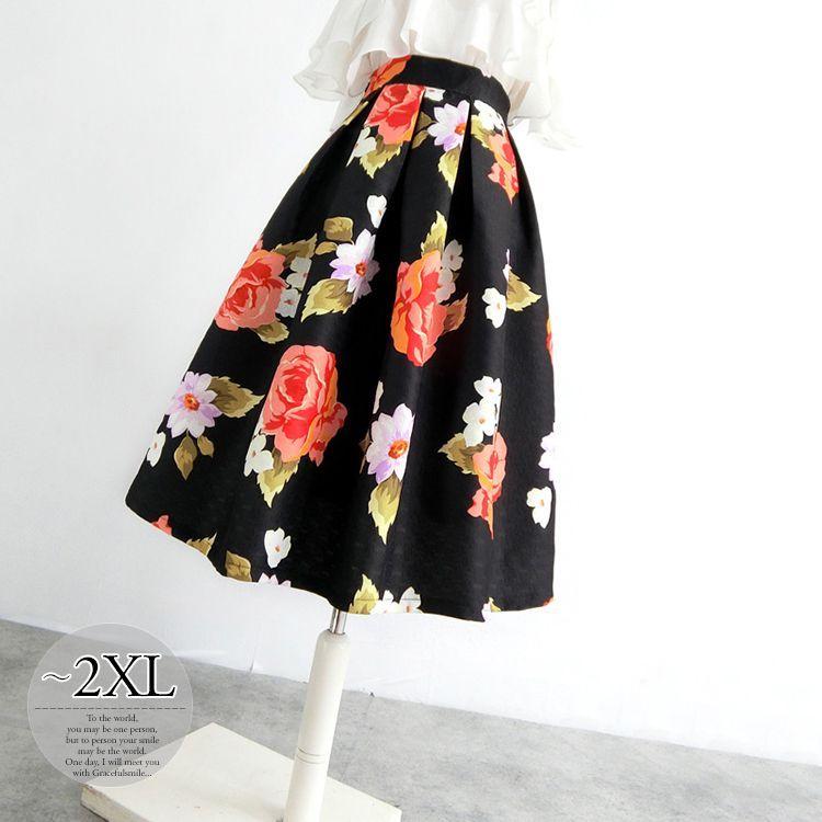 21 新作 Sns映え デート 大人カジュアル お出かけファッション カジュアル リゾート 膝下 総柄 ボトムス スカート エレガントさ漂う魅惑のデザイン Size交換送料一部当店負担 ガーリー お出かけ Thi03 ドライブ ママスタイル スカート