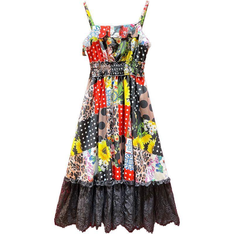 国際ブランド ワンピース ドット柄 花柄 ヒョウ柄 夏 カラフル シャーリング 絵画風 ポップ キャミソールワンピ リゾート 食事会 ガーリー Wew62 Wew62 ライバルはデパートgracefulsmile 通販 Yahoo ショッピング 人気no 1 本体 Www Iccostierovico Edu It