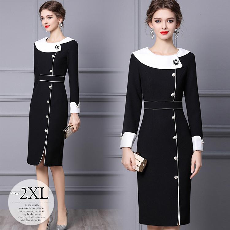 日本正規品 お呼ばれワンピース お呼ばれドレス パーティードレス ドレス 服装 結婚式 パーティー ワンピース 魅力的 Wgt56 ブラック 大きいサイズ レディース パーティドレス サイズ S Www Ayacouture Co Uk