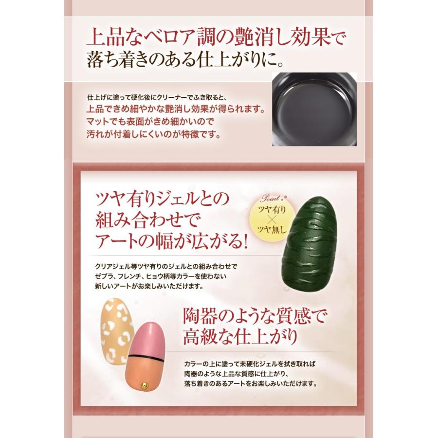 直送商品 ゆうパケット不可 拭き取り不要 絶妙なマットな仕上がりに 便利なポリッシュタイプ 15ml ポリッシュタイプ マットトップ グレースジェル