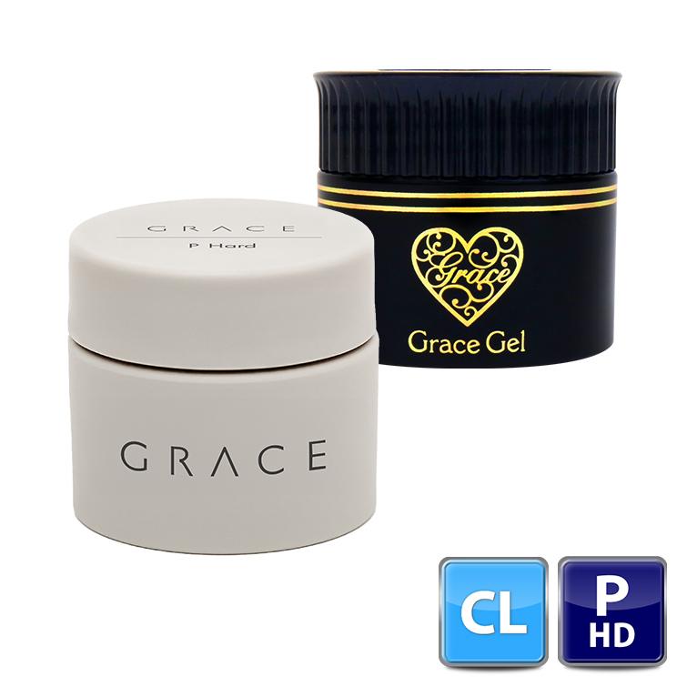 gracegarden グレースジェルクリア&Pハードセット : ネイル用品 gracegarden グレースジェルクリア&Pハードセット : ネイル用品