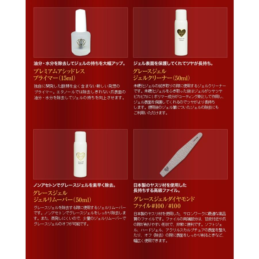 グレースジェル　セット gracegarden HEMAフリー グレースジェルプロフェッショナル