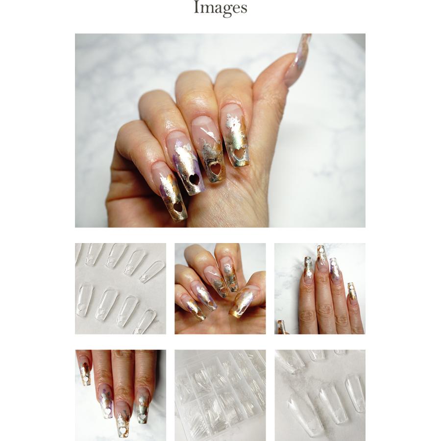 ゆうパケット不可 ジェルチップ ジェル素材 ネイルチップ 長さ出し フレキシブルチップクリア バレリーナ ハートパンチ a9ftht ネイル用品通販グレースガーデン 通販 Yahoo ショッピング