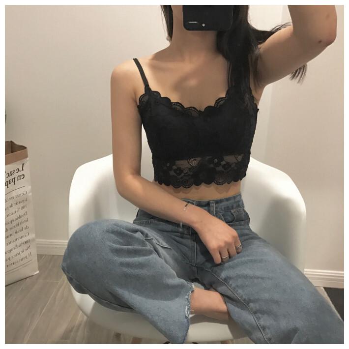 インナー レディース ブラトップ キャミソール ショート丈 短め丈 ハーフトップ 下着 レース 透け感 可愛い Gzxlh0gtpv Homeflexutilidades Com Br