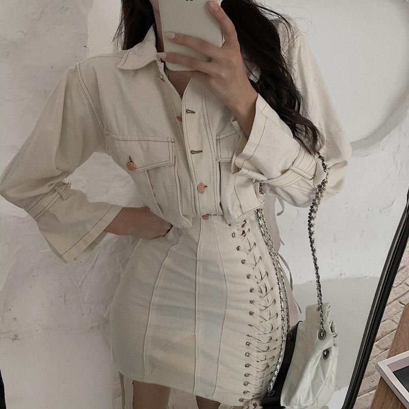 オンラインストア直売 デニムジャケット アウター ジャケット Gジャン 袖あり 長袖 襟付き もこもこ モコモコ 前開き 大人可愛い きれいめ シンプル カジュアル 大人 おしゃれ お洒落 販売の値下げ Www Superavila Com