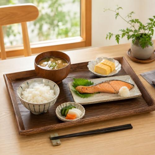 MiniMood 木製トレー お盆40.5*30.5cm 南米胡桃木 おしゃれ 大きめ