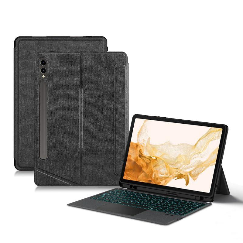 縦置き対応 Galaxy Tab S9 FE* / S10*/S9* 12.4インチ対応 キーボード
