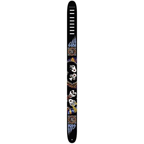 Perri’s P25KISS-8048 2.5″ Leather STRAP KISS ギターストラップ