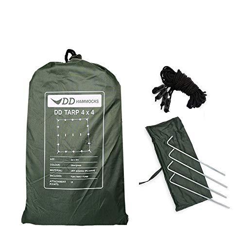 DDHammocks DDTarp 4×4 オリーブグリーン 未使用 送料込み DD Hammocks タープ 4*4 (オリーブグリーン) : Royall Velluto - 通販
