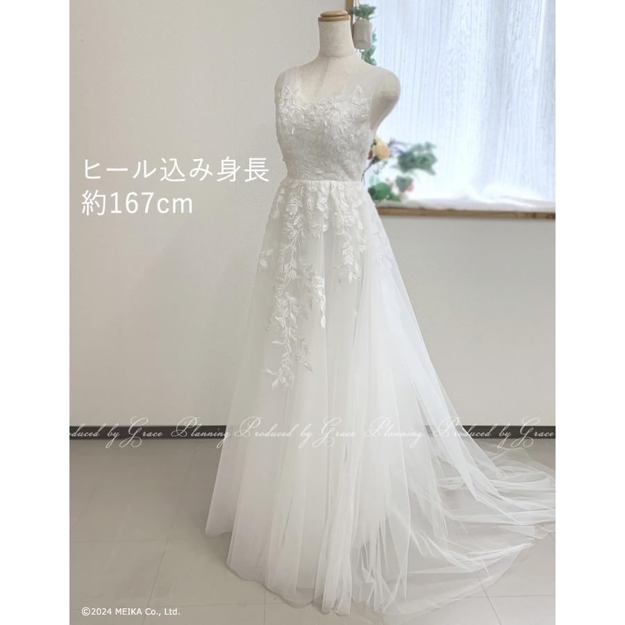 即日発送】 ウエディングドレス ベージュ/ホワイト フォトウェディング