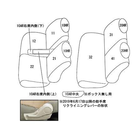 ジャパン公式通販 ラパン シートカバー HE33S クラッツィオ キルティング タイプ ES-0628 シート 内装