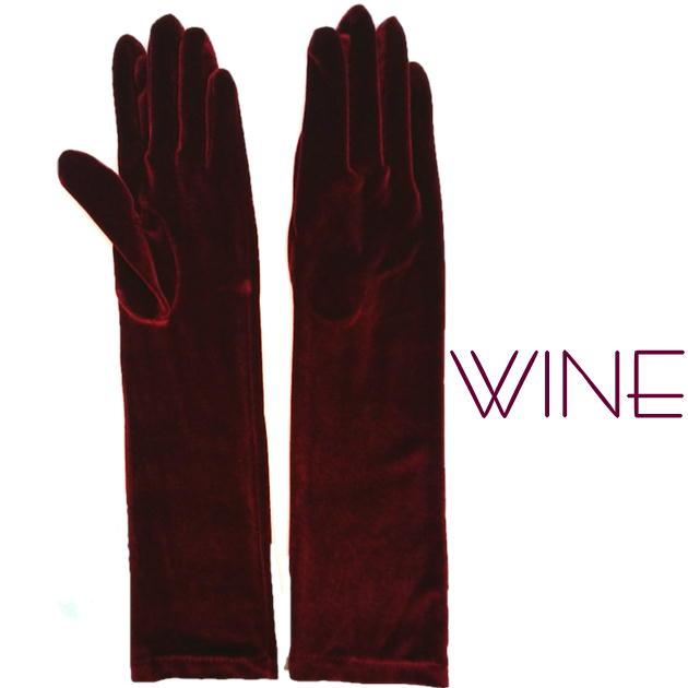 手袋 ストレッチベロア ロンググローブ ベロア 伸縮性あり 手に優しくフィット 肘下サイズ 日本製 ドレスアップ ドレスコーデ 美しい光沢感 Pt001 手袋の恵み 通販 Yahoo ショッピング