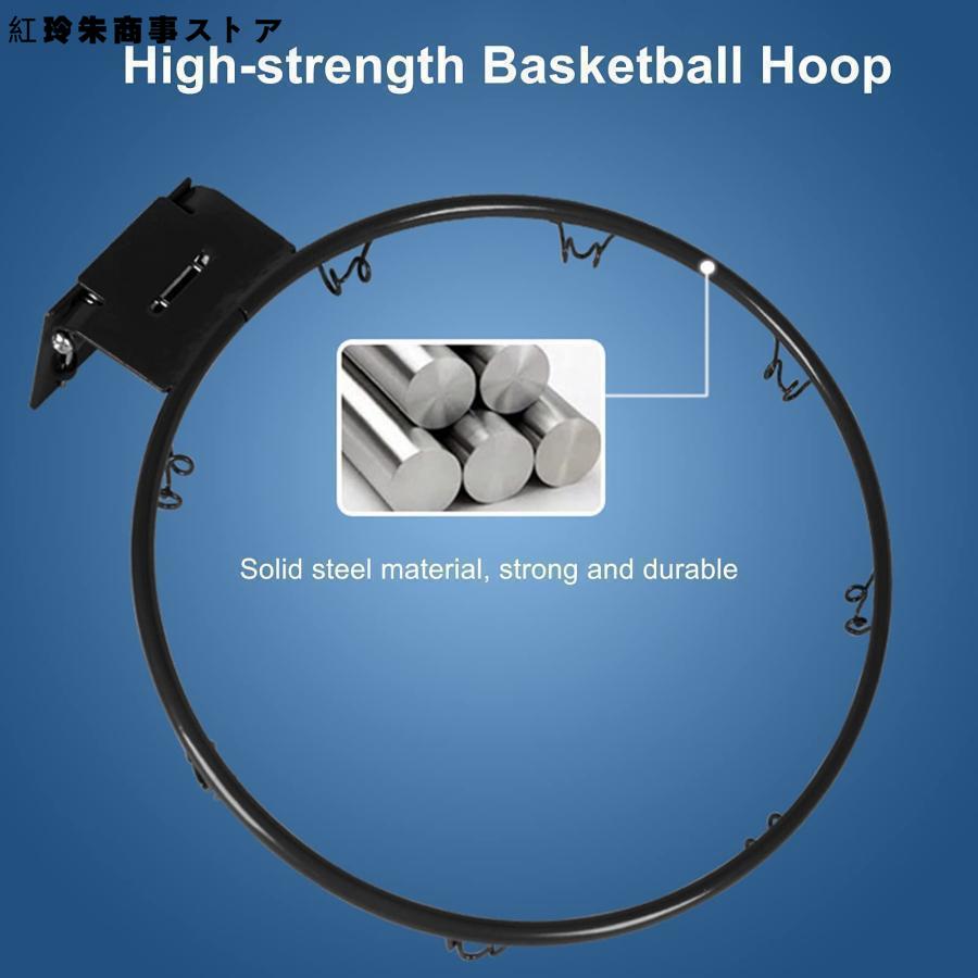 バスケットゴール バスケットボールフープ屋外の壁マウント、ドア＆ウォールのためのポータブルバスケットボールのバックボード、ティーンエイジャー