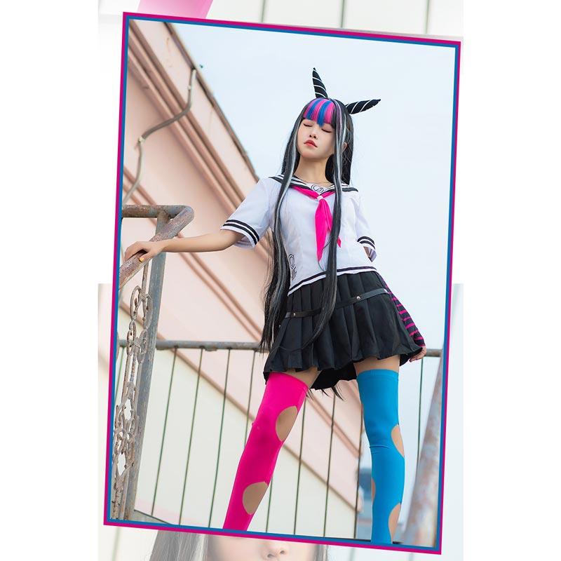 澪田唯吹 コスプレ衣装 ウイッグ ダンガンロンパ2 Dangan Ronpa