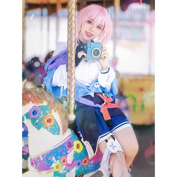 崩壊：スターレイル 三月なのか みつきなのか コスプレ衣装 コスプレ 学園祭 イベント ウィッグ 靴 学園祭 イベント ウィッグ  靴 選択可能_10