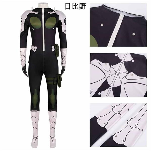 怪獣8号 四ノ宮 キコル 日比野 カフカ 防衛隊 戦闘服 コスプレ衣装