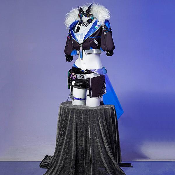 崩壊：スターレイル 銀狼 ぎんろう コスプレ衣装 コスプレ ウィッグ 靴