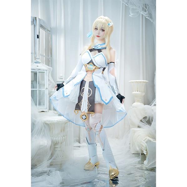 原神 げんしん 主人公 女性 ヒロイン 蛍 ほたる コスプレ衣装 イベント ゲーム ウィッグ 靴 追加可 大人 ccosplay衣装 服 フルセット_1