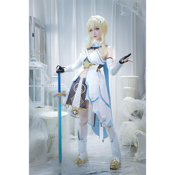原神 げんしん 主人公 女性 ヒロイン 蛍 ほたる コスプレ衣装 イベント ゲーム ウィッグ 靴 追加可 大人 ccosplay衣装 服 フルセット_2