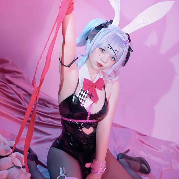 初音ミク ラビットホール コスプレ衣装 ウィッグ追加可 アニメ ゲーム