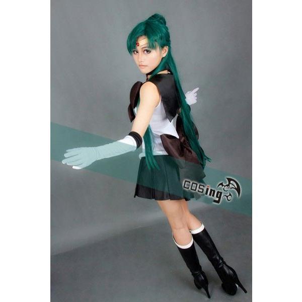 コスプレ衣装 美少女戦士 セーラー 冥王せつな プルート ウィッグ
