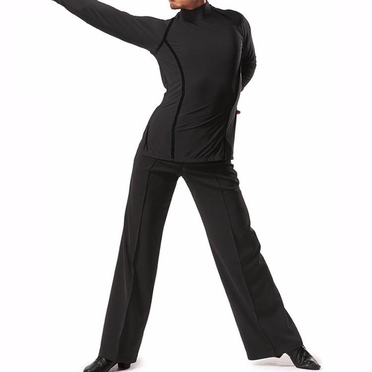 S-XL 男性社交ダンス衣装 7colors 競技用 ラテンダンスシャツ メンズラテンシャツ 男性用 ダンス衣装 ダンスウェア 練習着 ラテン ルンバ |  | 02