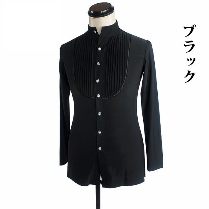 XS-XL 男性社交ダンス衣装 9colors 競技用 ラテンダンスシャツ メンズラテンシャツ 男性用 ダンス衣装 ダンスウェア 練習着 ラテン |  | 02