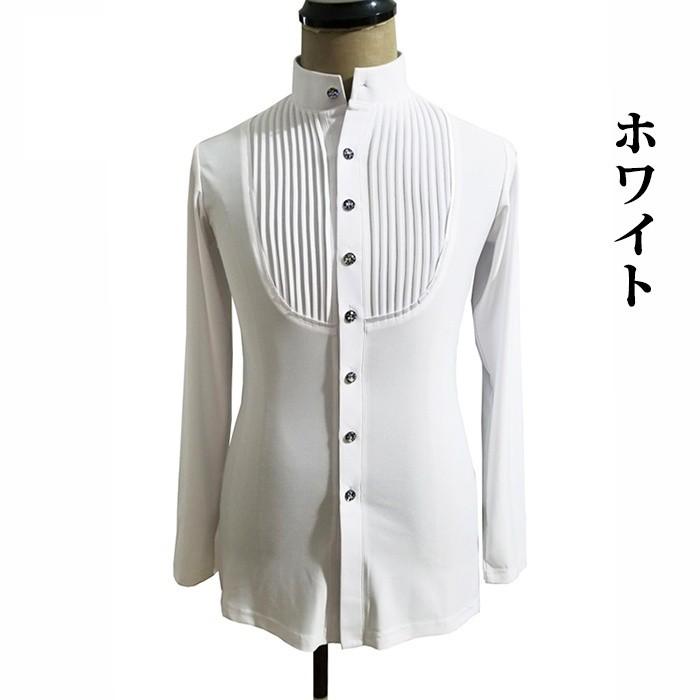 XS-XL 男性社交ダンス衣装 9colors 競技用 ラテンダンスシャツ メンズラテンシャツ 男性用 ダンス衣装 ダンスウェア 練習着 ラテン |  | 03