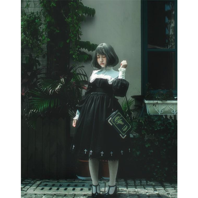 ゴスロリ ワンピース ロリータ ワンピース コスプレ メイド 黒 S M Lコスプレ衣装 復古風 演出服 コスチューム 衣装 襟取り外す可能da279c0c0x1 Da279c0 グレースショップ 通販 Yahoo ショッピング