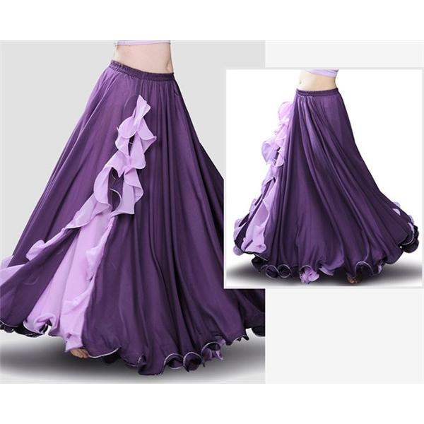 ダンス衣装 社交ダンス スカート ステージ衣装 フリーサイズ ベリー