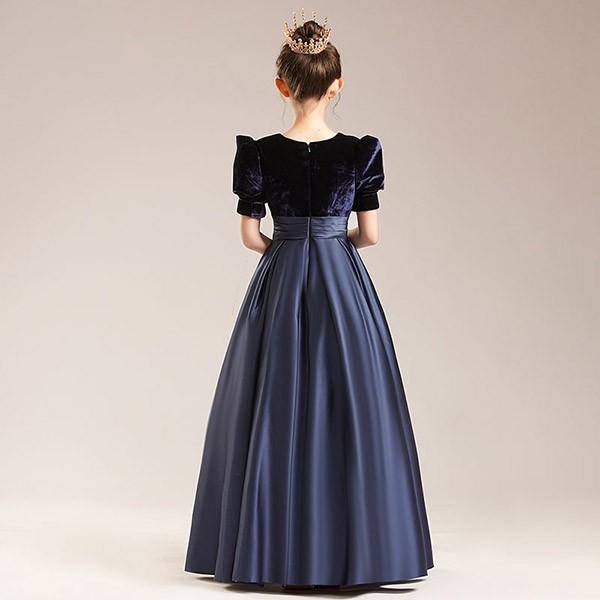 ピアノ発表会 ドレス 中学生 160 ワンピース キッズ 女の子